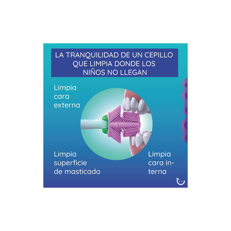 Balene Cepillo Dental Manual 6-11 Años Azul