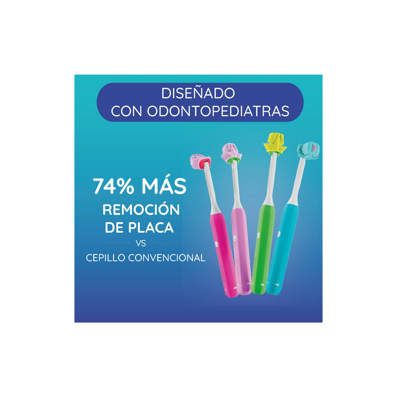Balene Cepillo Dental Manual 6-11 Años Azul