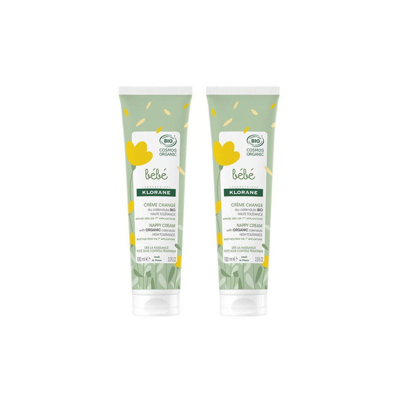 Klorane Bebe Crema Pañal Duplo 2x100ml