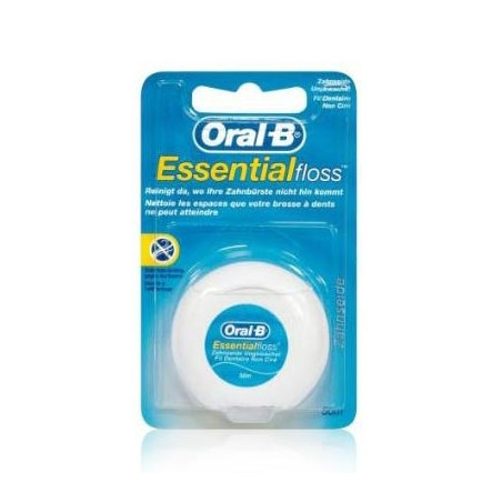 Oral-B Seda Dental Essential Floss con Cera Menta 50m