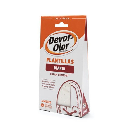 Devor Olor Plantillas Classic Desodorantes 2 uds
