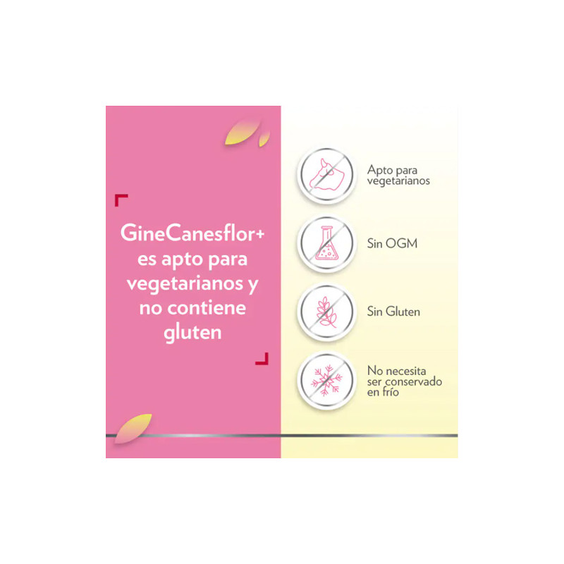 GineCanesflor+ Cuidado Intimo 30 Caps