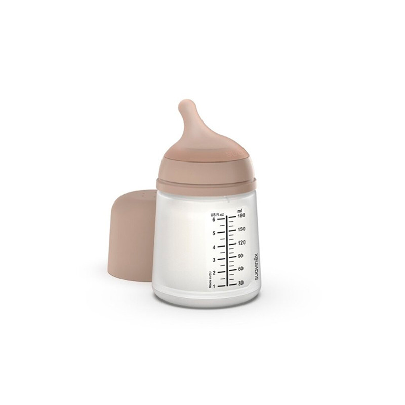 Suavinex Zero Zero Biberon Anticolico F-Adaptab 0m+ Medio 180ml
