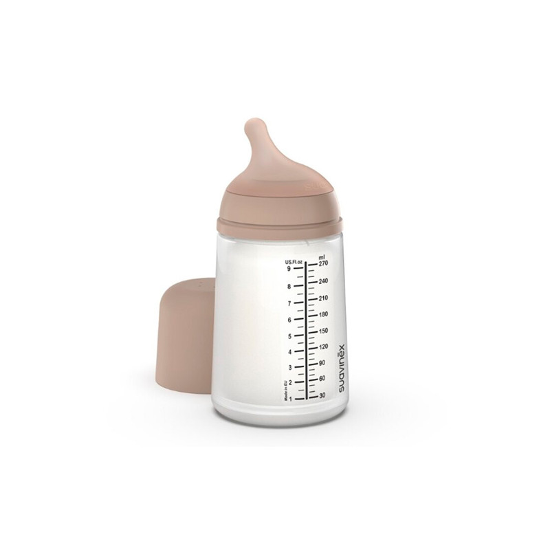 Suavinex Zero Zero Biberon Anticolico F-Medio 3m+ Medio 270ml
