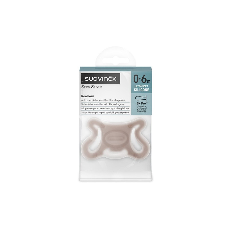 Suavinex Zero Zero Chupete Fisiologico SX Pro Oscuro 0-6m