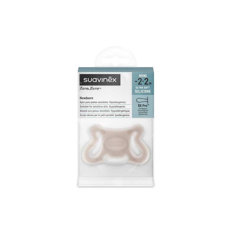 Suavinex Zero Zero Chupete Fisiologico SX Pro Claro -2-2m