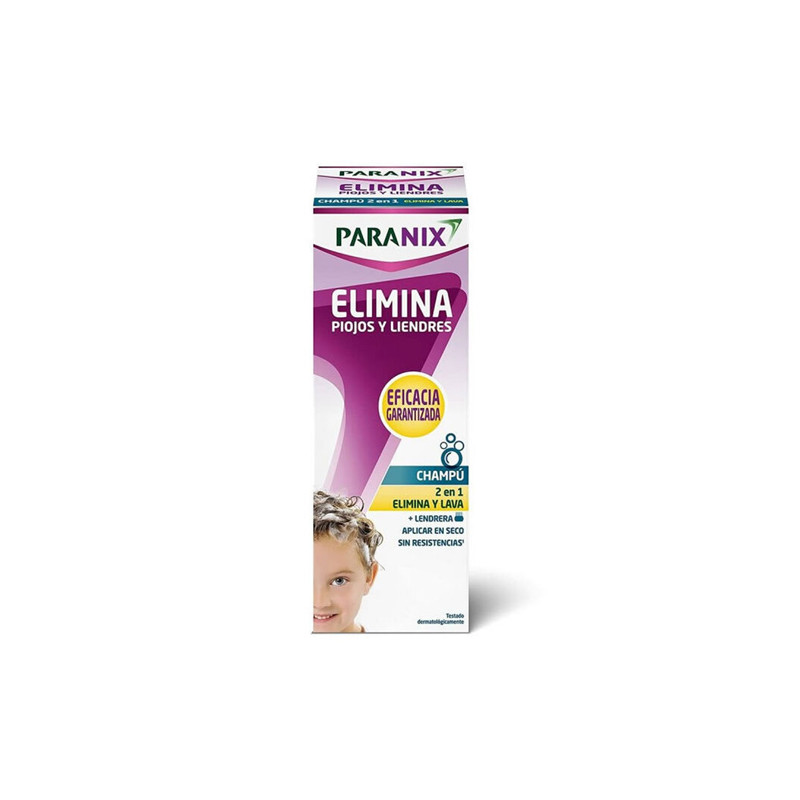 Paranix Elimina Piojos y Liendres Champu 2en1 200ml