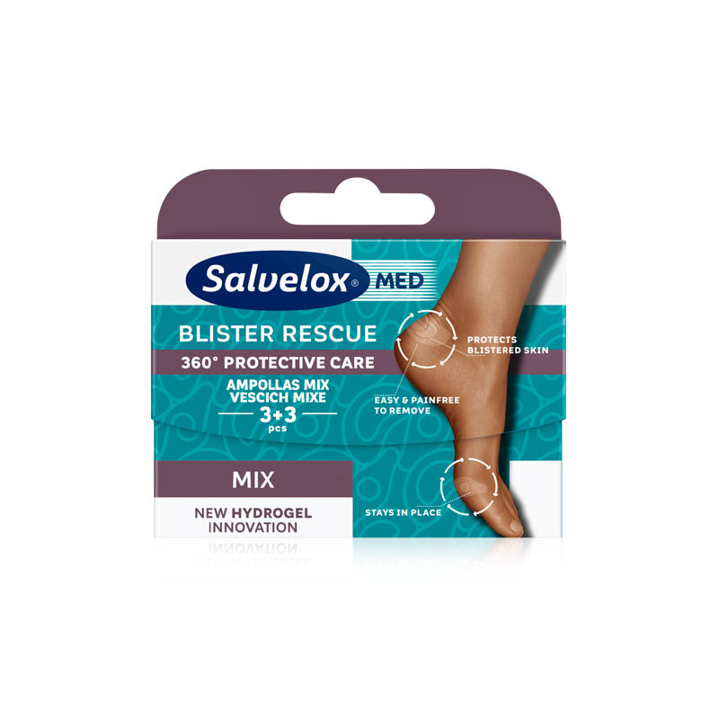 Salvelox Med Blister Rescue Ampollas Mix 6 Uds