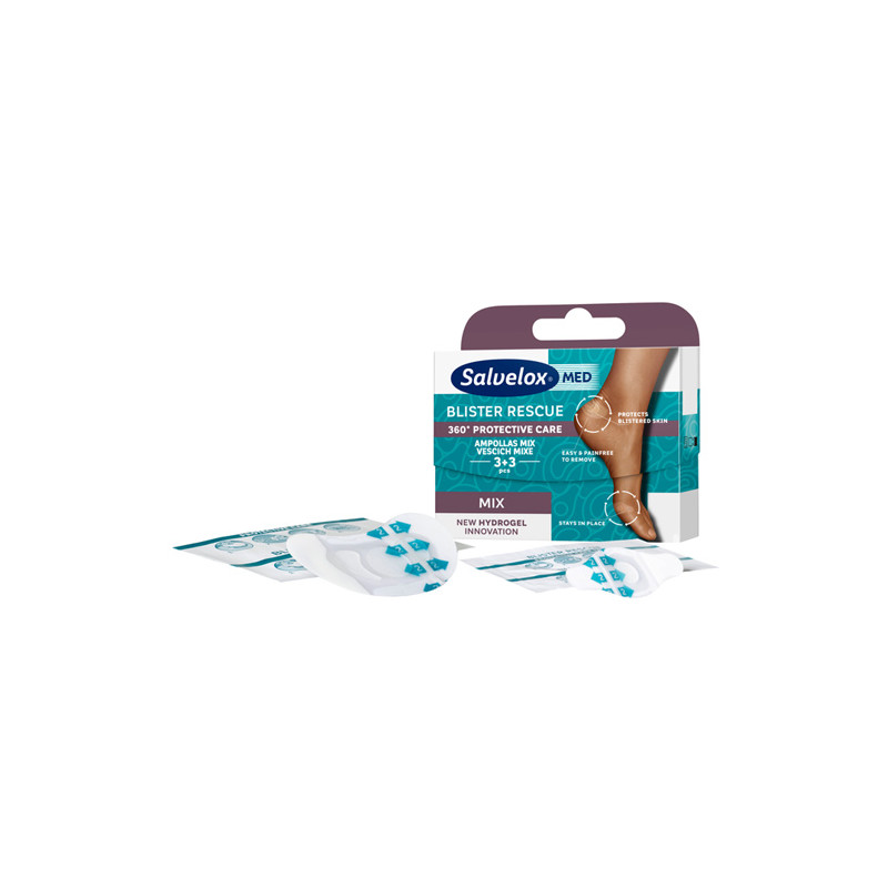 Salvelox Med Blister Rescue Ampollas Mix 6 Uds