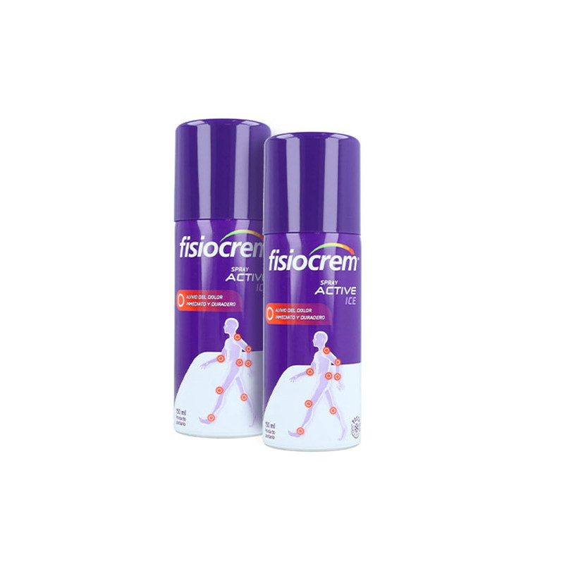 Fisiocrem Spray Active Ice Duplo 2x150ml