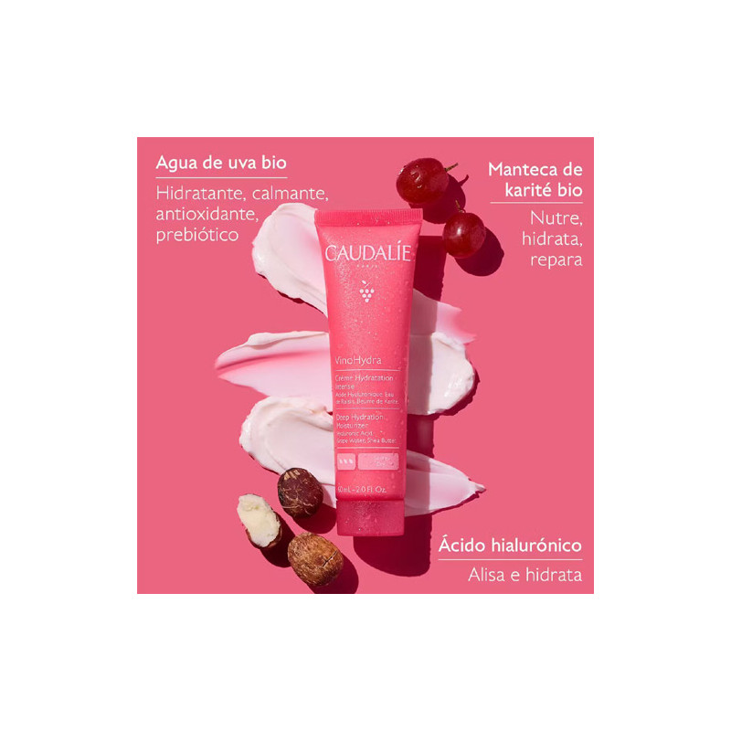 Caudalie VinoHydra Crema Hidratacion Intensa 60ml