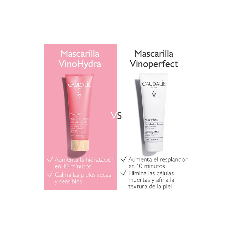 Caudalie VinoHydra Mascarilla-Crema Hidratante 75ml
