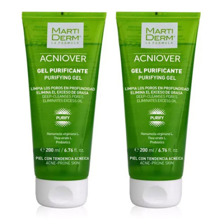 Martiderm Acniover Gel Purificante Duplo 2x200ml