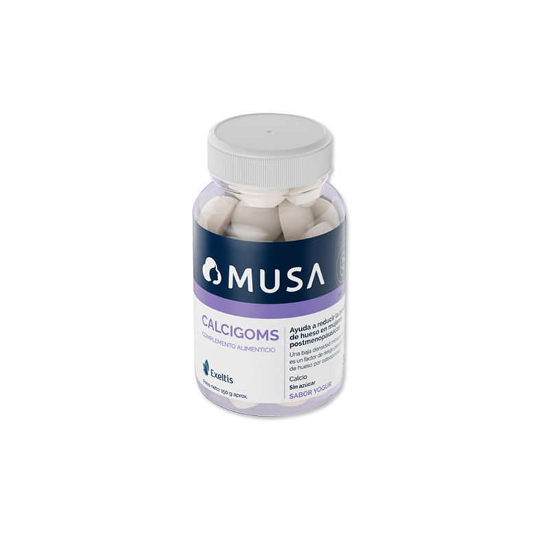 Musa Meno Calcigoms Gummies Sabor Yogur 30 Uds