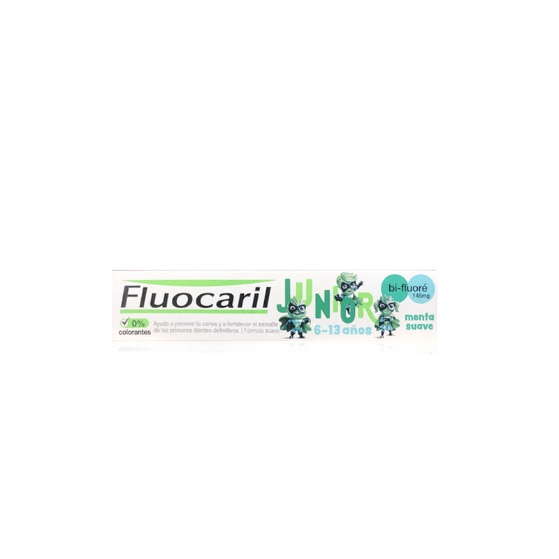 Fluocaril Pasta Dental Junior 6-13 Años Menta Suave 75ml