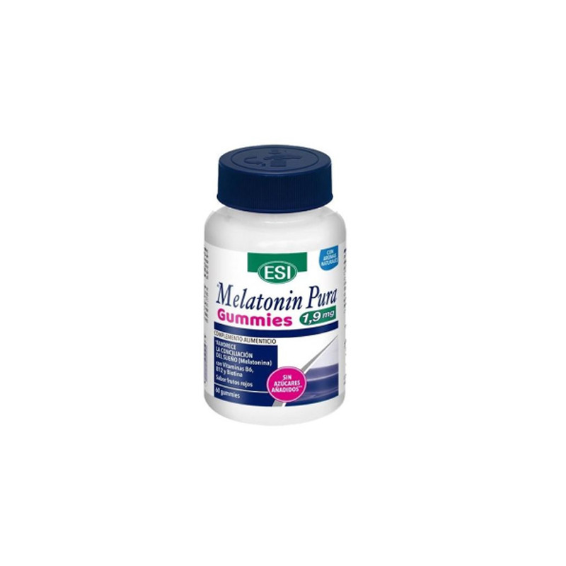 ESI Melatonin Pura 1,9mg Gummies 60Uds