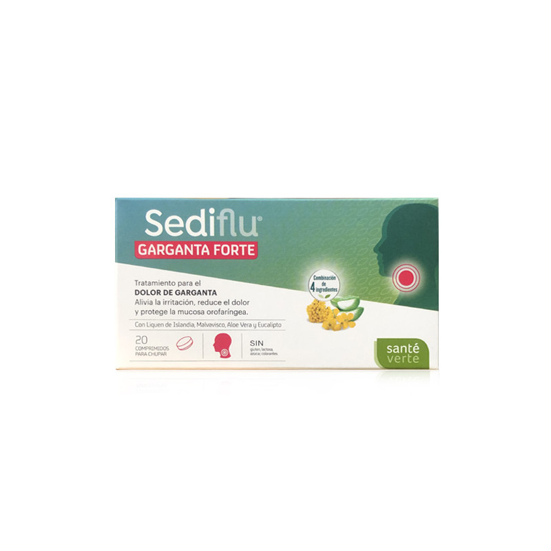 Sante Verte Sediflu Garganta Forte 20 Comp para Chupar