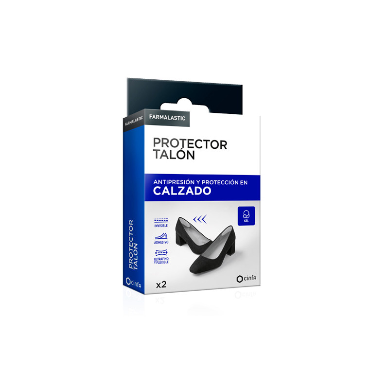 Farmalastic Protector Talon Calzado T-U 2 Uds