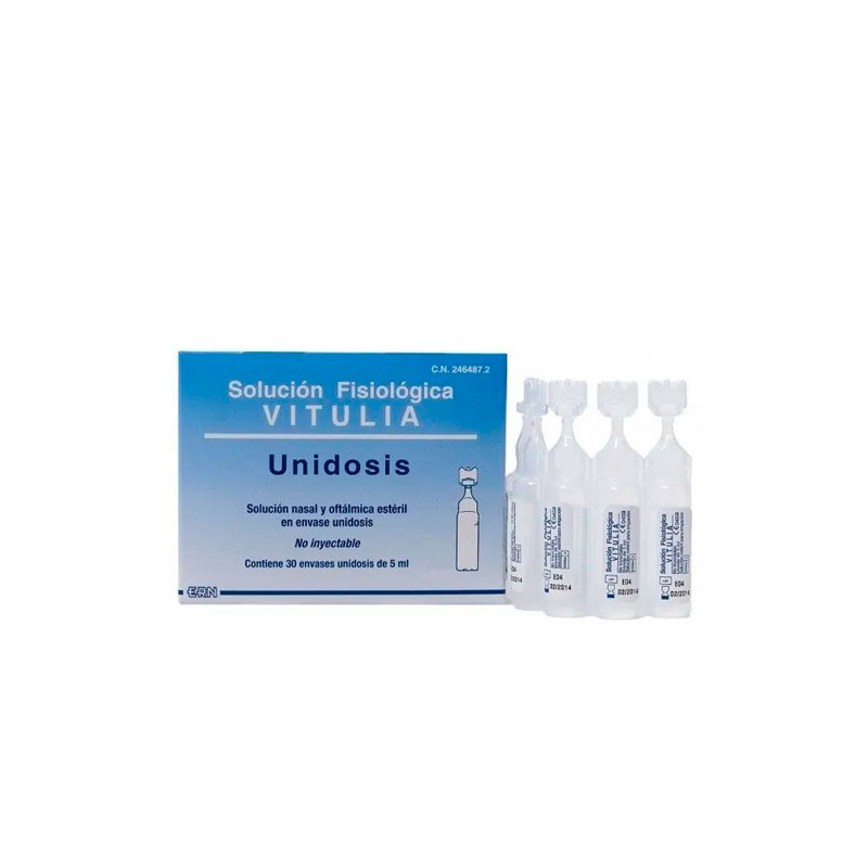Vitulia Solucion Fisiologica Unidosis 5ml 30 Uds