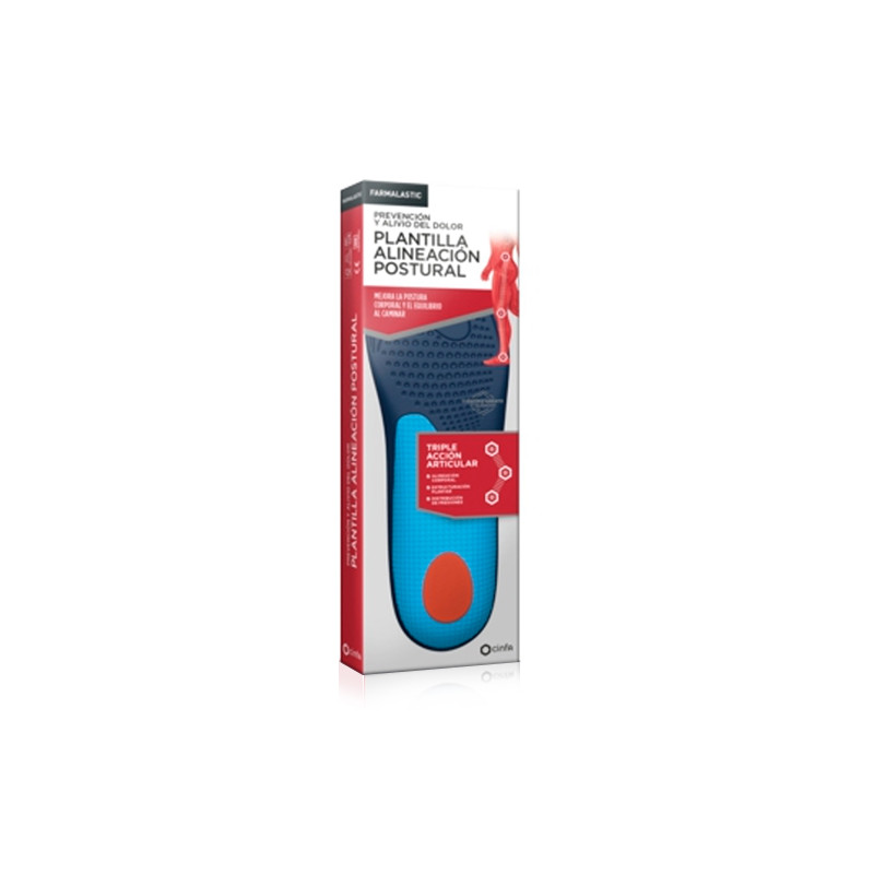 Farmalastic Plantilla Alineacion Postural T-P (36-38) 2Uds