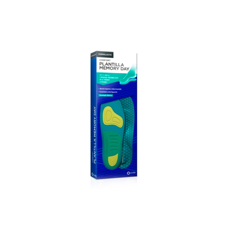 Farmalastic Confort Plantilla Memory Day T-M (40-43) 2Uds