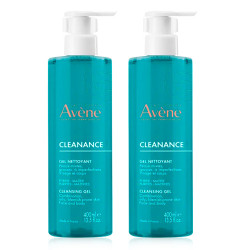 Avene Cleanance Gel Limpiador Duplo 2x400ml