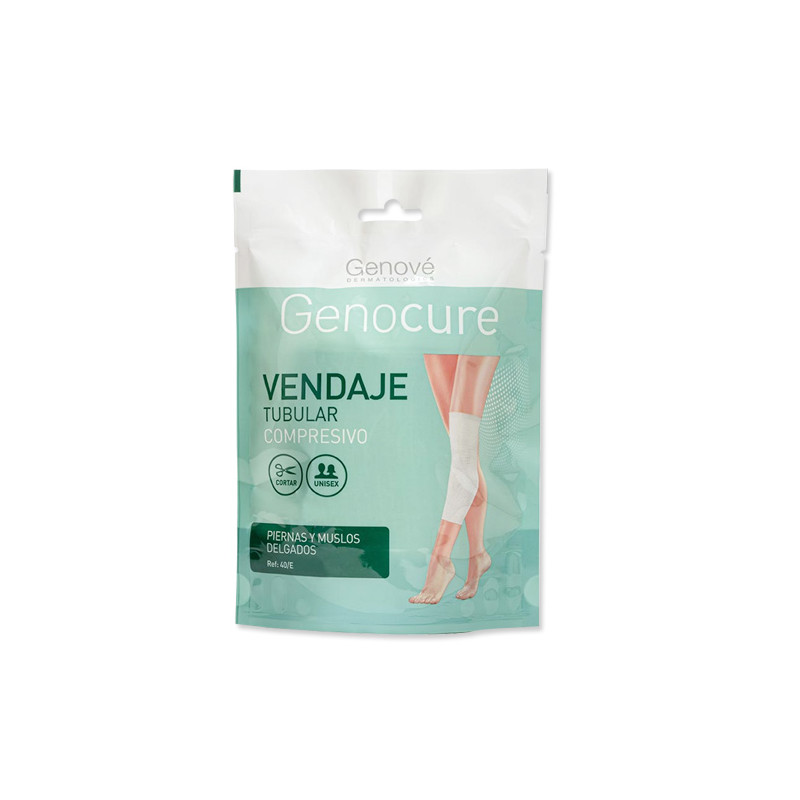Genove Genocure Vendaje Tubular Compresivo Piernas-Muslo Delgados
