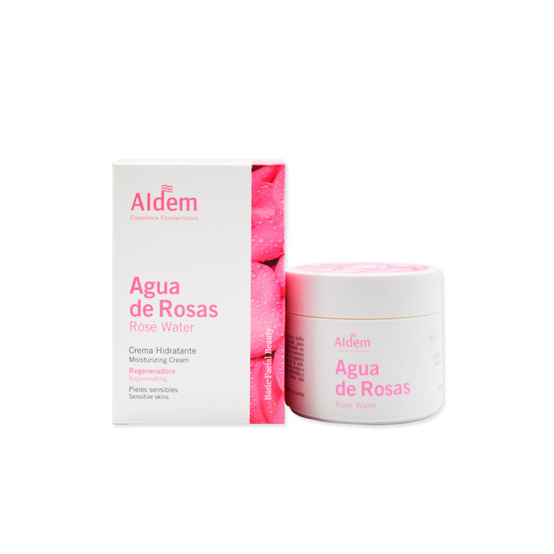 Aldem Crema Hidratante Regeneradora Agua de Rosas 50ml