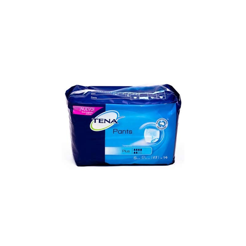 Tena Pants Absorb inc orina noc anat t- peq 14 uds