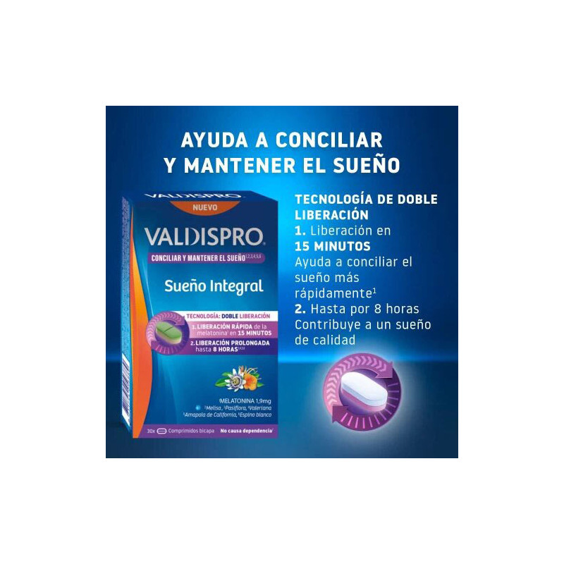 Valdispro Sueño Integral 30Comp Bicapa