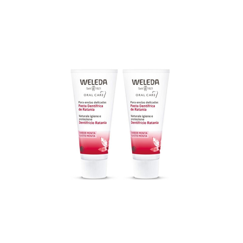 Weleda Pasta Dentifrica de Ratania Duplo 2x75 ml