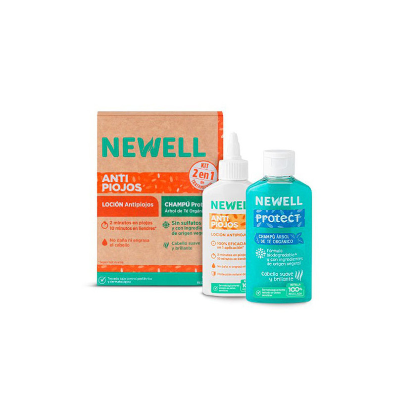 Newell Antipiojos Kit Locion 100ml + Champu Protect 120ml