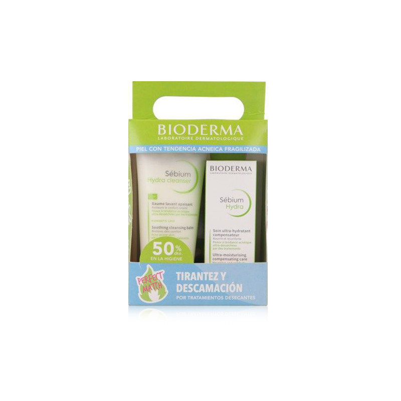 Bioderma Sebium Hydra 40ml + Hydra Cleanser Balsamo 200ml