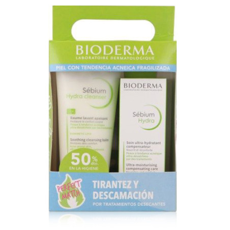 Bioderma Sebium Hydra 40ml + Hydra Cleanser Balsamo 200ml