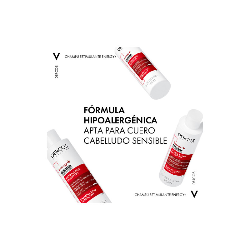 Vichy Dercos Energy+ Aminexil Champu Estimulante 200ml