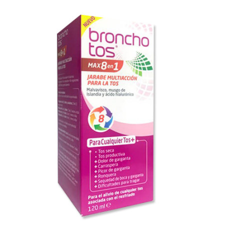 Bronchotos Max 8en1 Jarabe Multiaccion Tos 120ml
