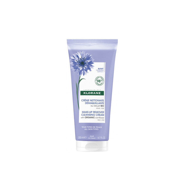 Klorane Crema Limpiadora Desmaquillante al Anciano 200ml