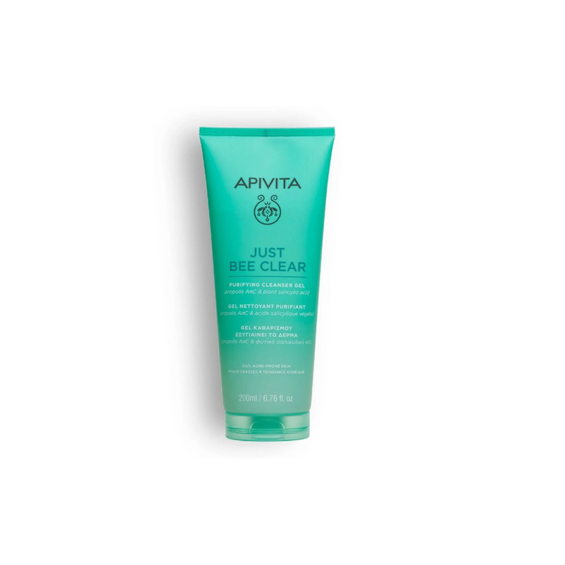Apivita Just Bee Clear Gel Limpiador Purificante 200ml
