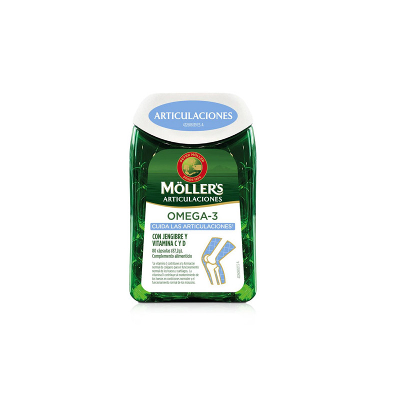 Mollers Articulaciones Omega-3 80Caps