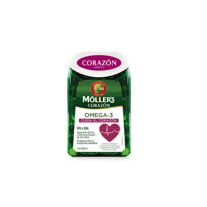 Mollers Corazon Omega-3 80Caps