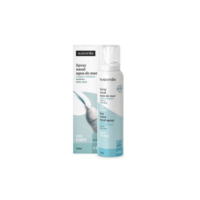 Suavinex Spray Nasal Agua de Mar Isotonica 3Años+ 120ml