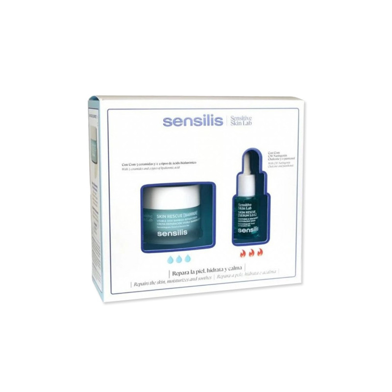 Sensilis Skin Rescue Barrier Crema 50ml + Serum SOS 15ml