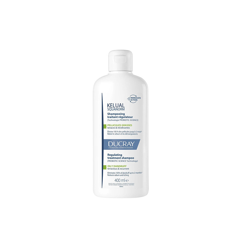 Ducray Kelual Squanorm Champu Caspa Grasa 400ml
