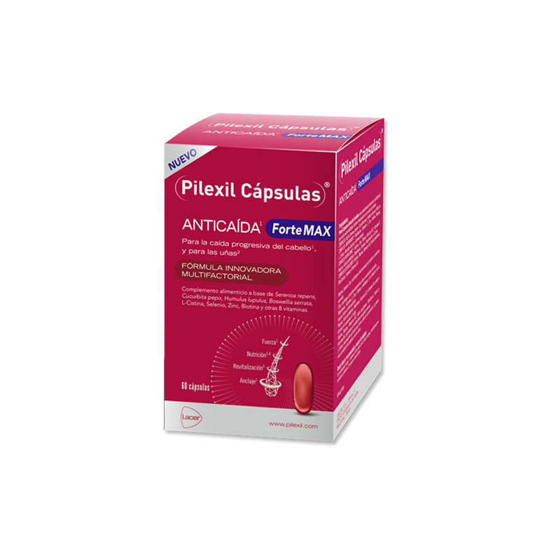 Pilexil Capsulas Anticaida Forte Max 60Caps