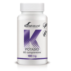 Soria Natural K Potasio 180mg 60Comp