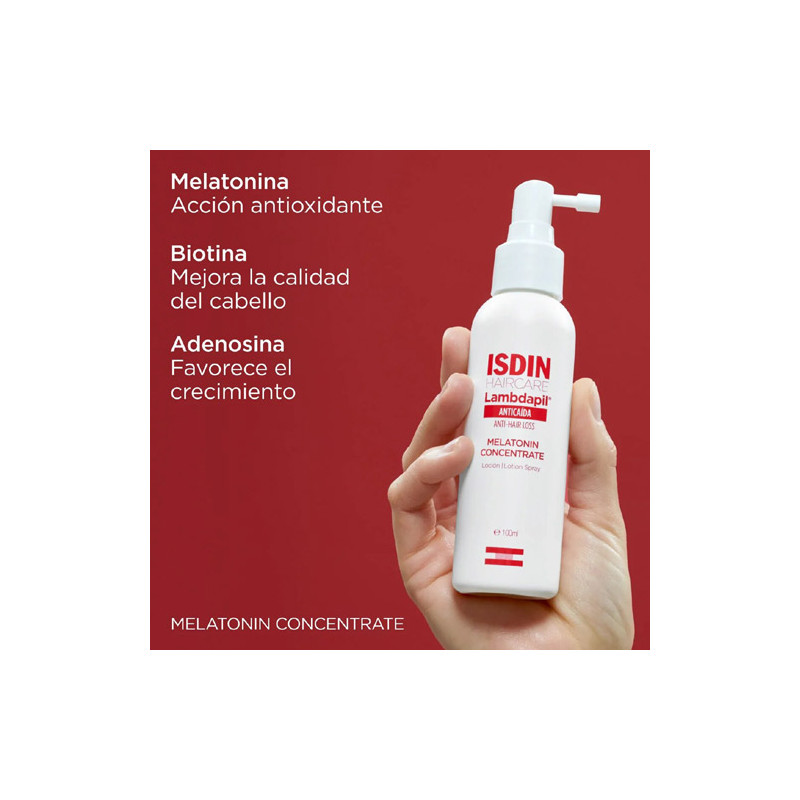 Isdin Lambdapil Anticaida Melatonin Concentrate Locion 100ml
