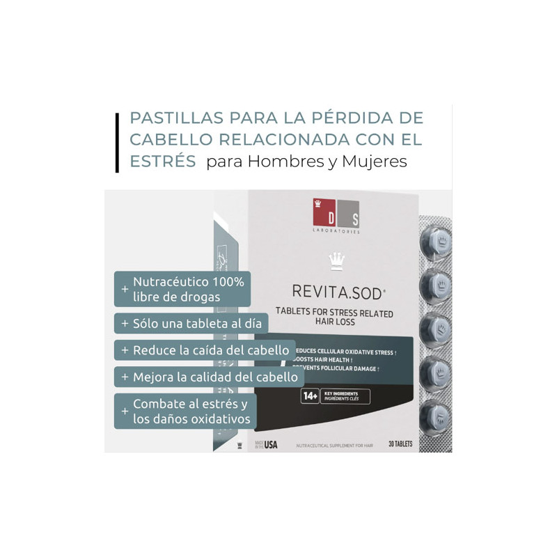 DS Laboratories Revita SOD Anticaida 30Comp