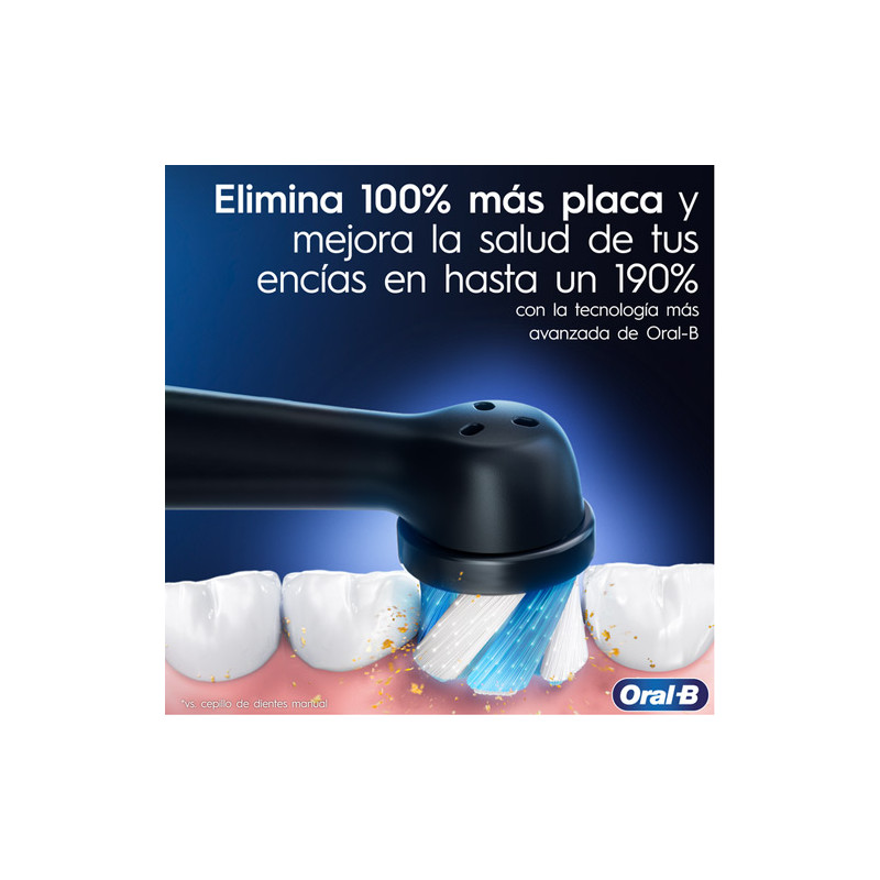 Oral-B iO6 Cepillo Dental Electrico Negro + 4 Recambios