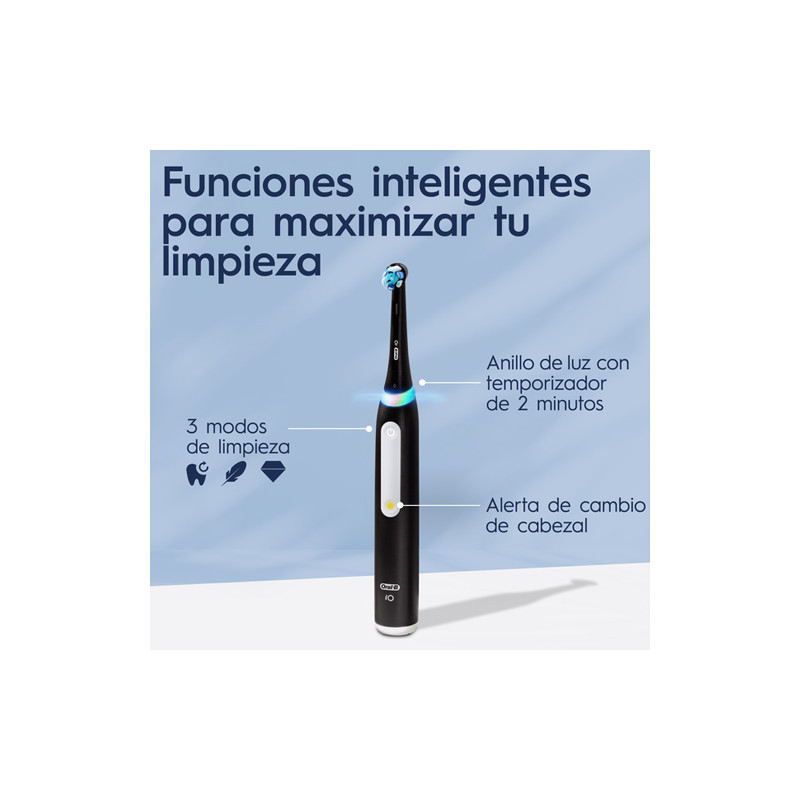 Oral-B iO3 Cepillo Dental Electrico Duo Edition Negro + Azul