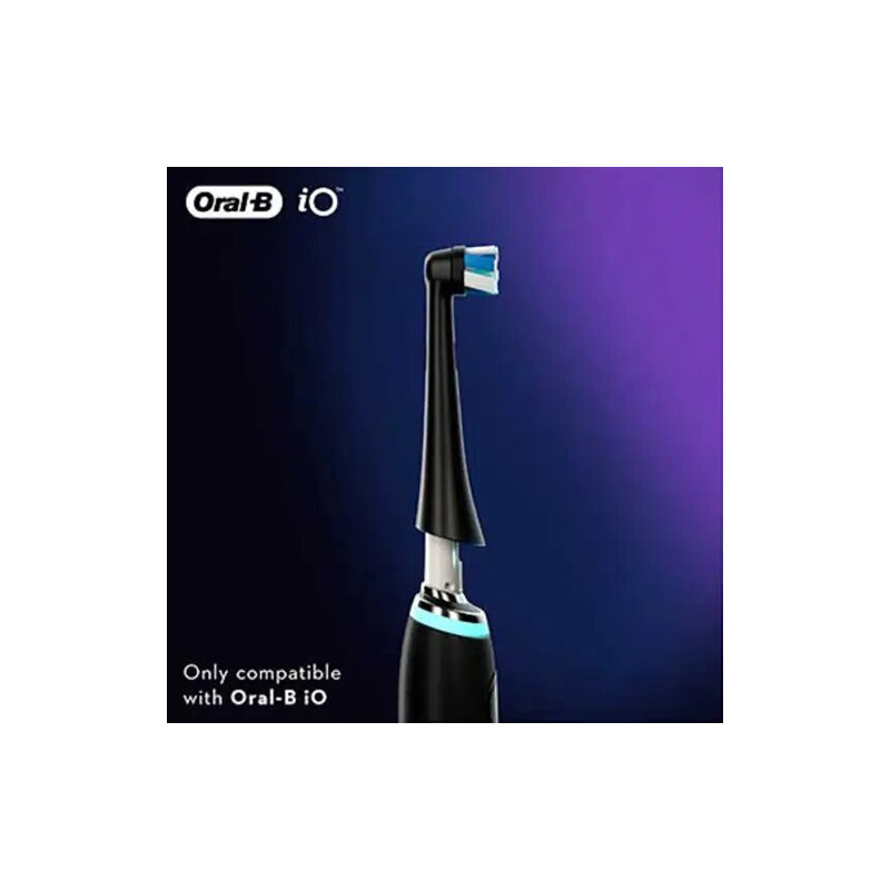 Oral-B iO Recambio Cepillo Electrico Ultimate Clean Negro 4Uds